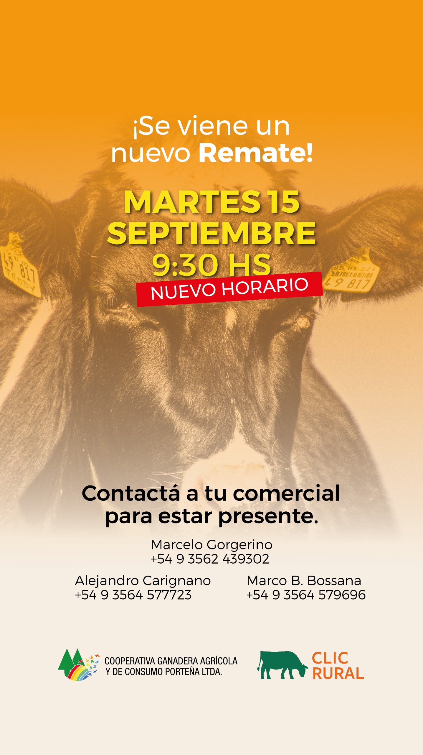 Afiche Remate Hac. Generales