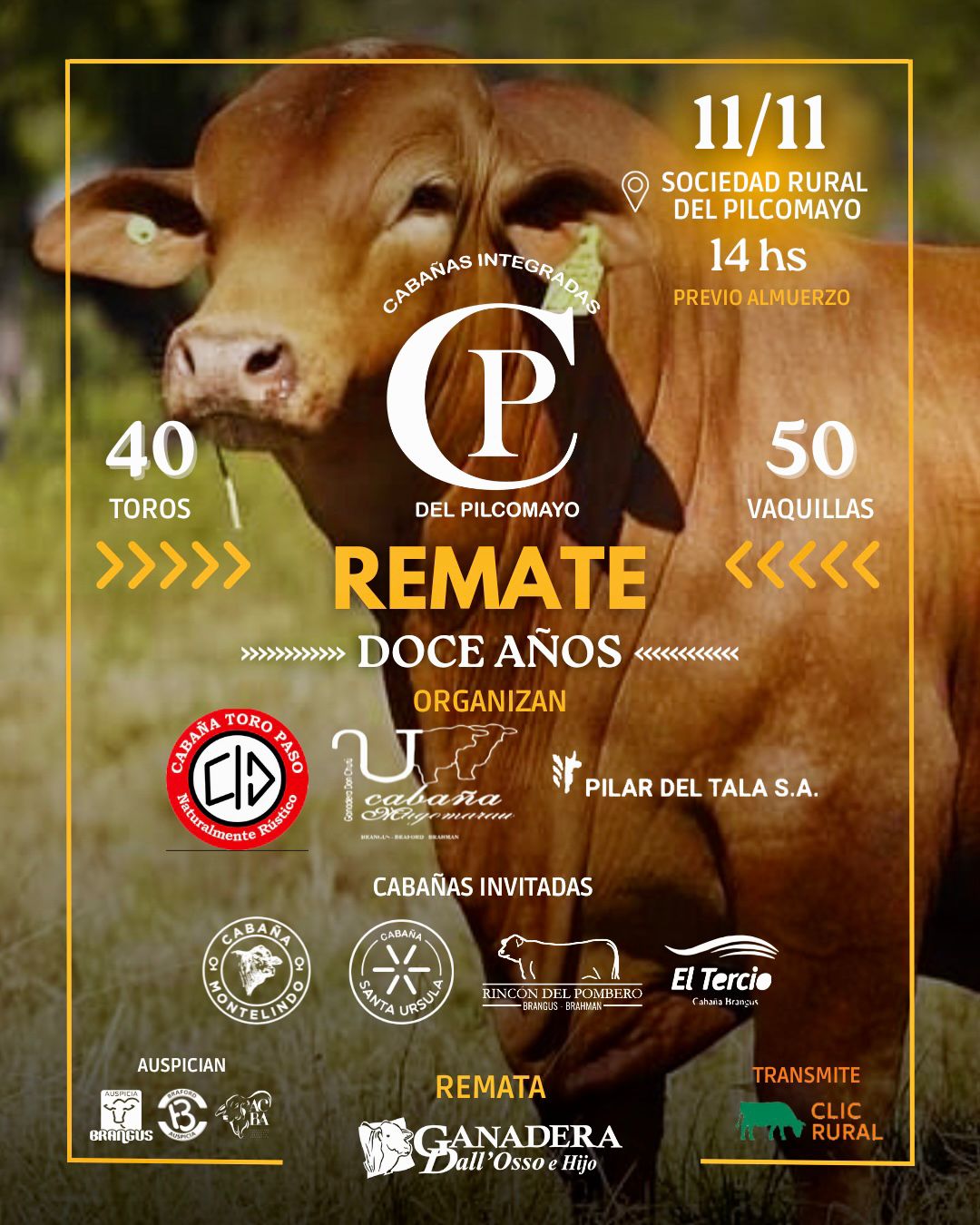 Afiche Cabañas integradas del Pilcomayo