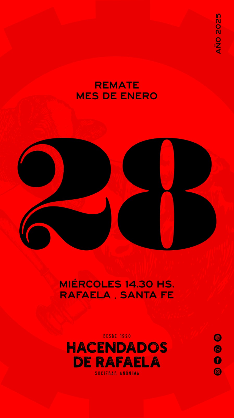 Remate 28 de Enero - Rafaela