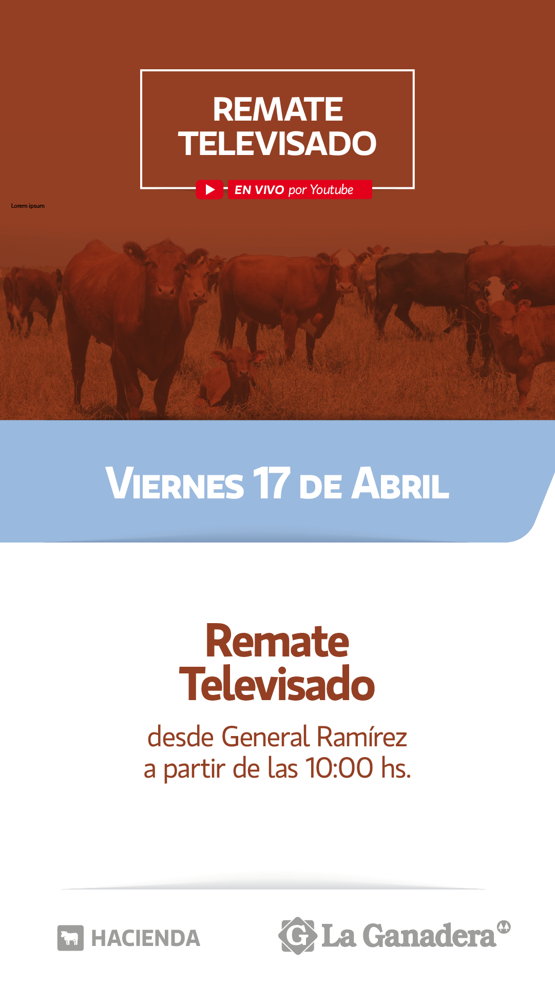 Remate 86° REMATE TELEVISADO