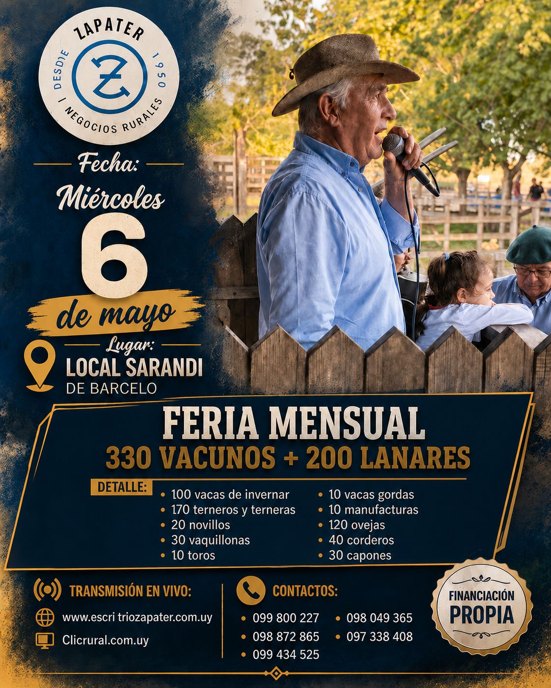 Feria mensual - Local Sarandi de Barcelo
