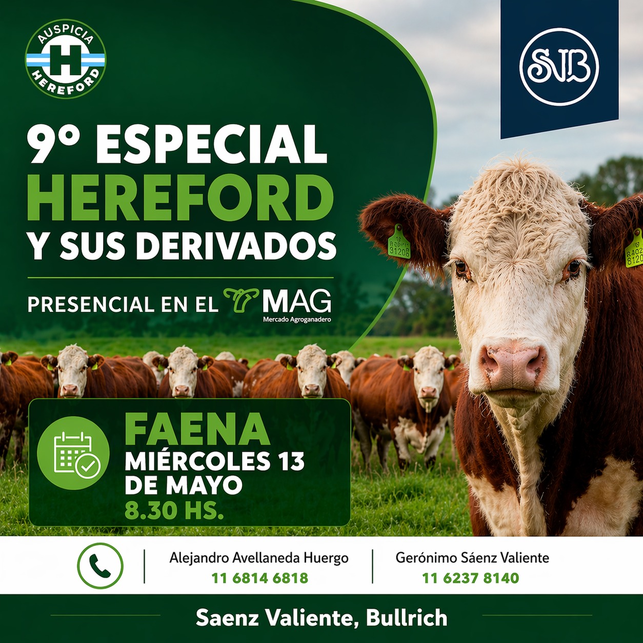 9° Especial Hereford y sus derivados