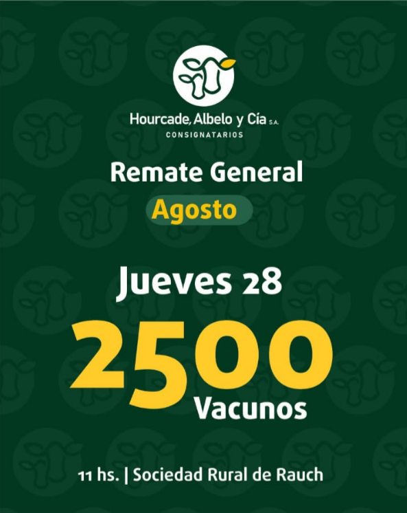 Remate 28 de Agosto - Rauch