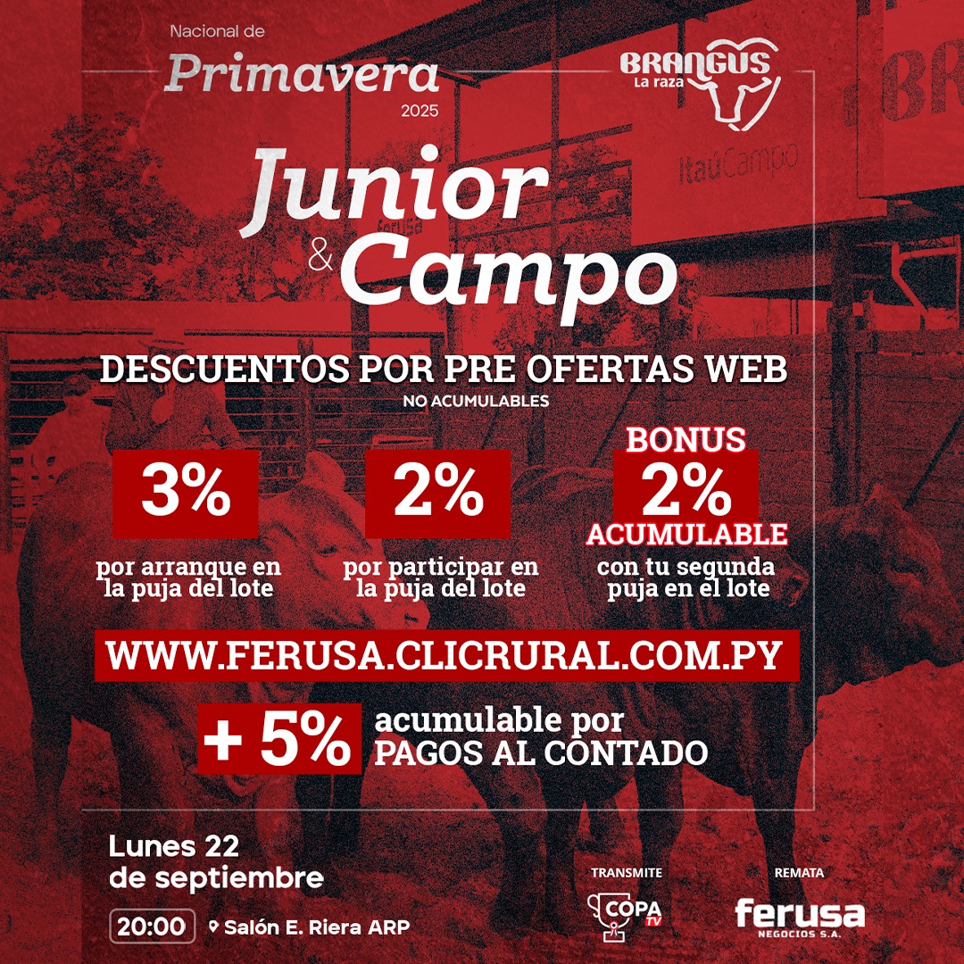 Remate Nacional de Primavera Brangus 2025