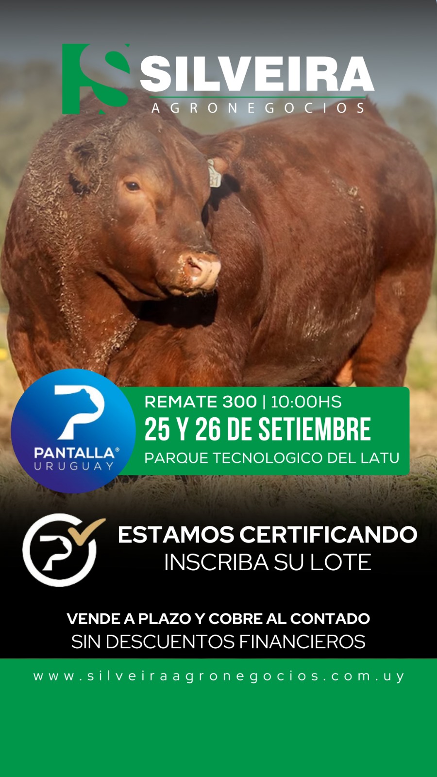 300º remate Pantalla Uruguay