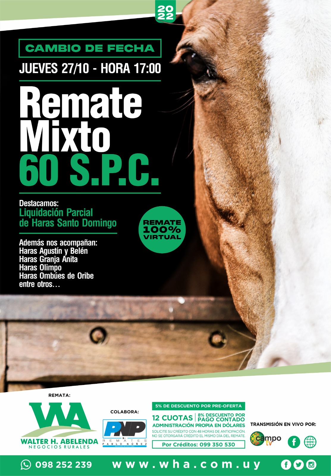 Afiche REMATE MIXTO SPC