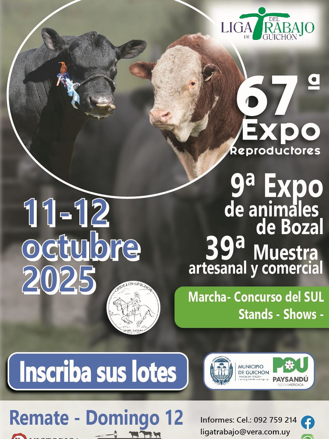 Afiche Expo Guichon