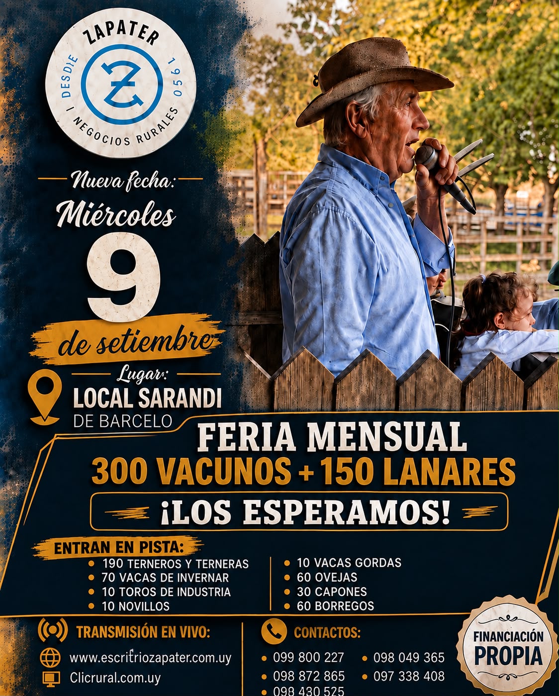 Feria mensual - Escritorio Zapater