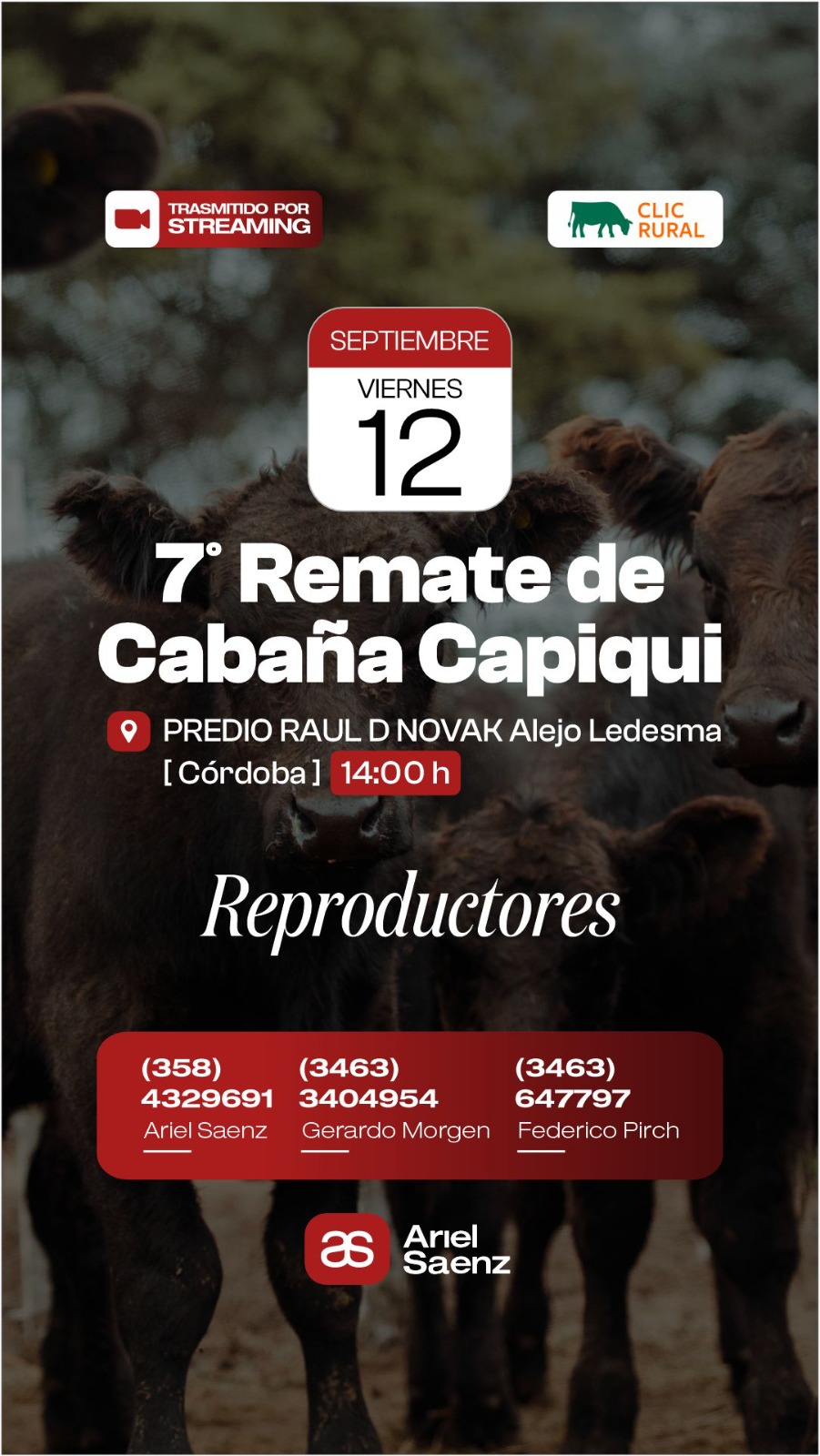 7º Remate Anual de Cabaña Capiqui 