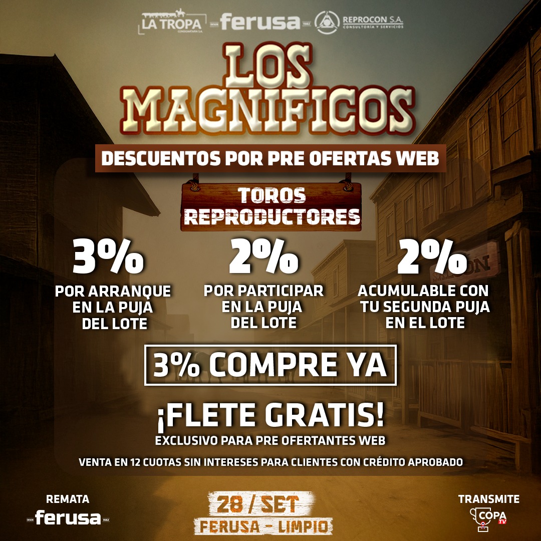 Remate LOS MAGNIFICOS