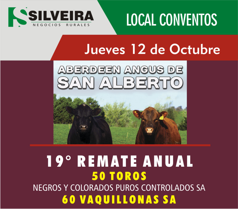 Afiche Cabaña San Alberto l Angus