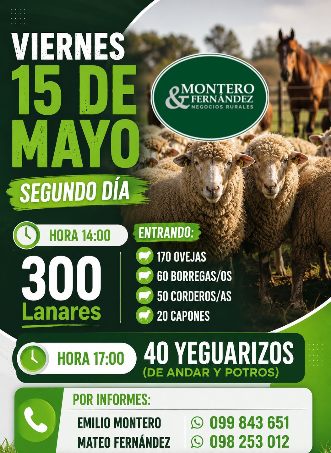 Primera feria del mes - Montero Fernandez