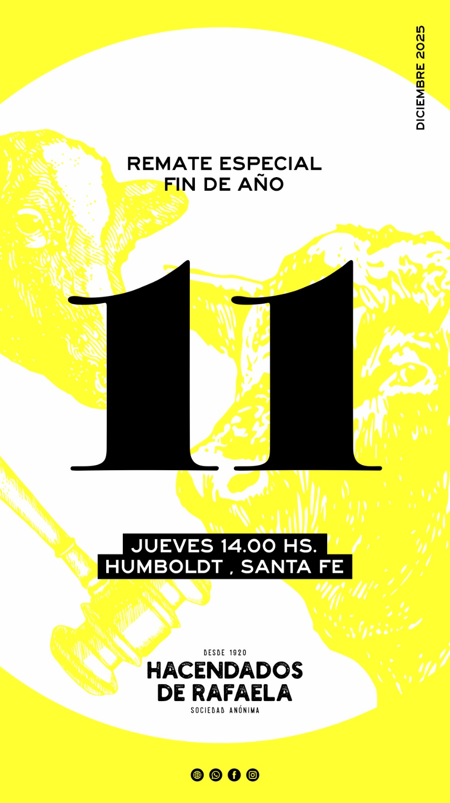 Remate 11 DE DICIEMBRE - Humboldt