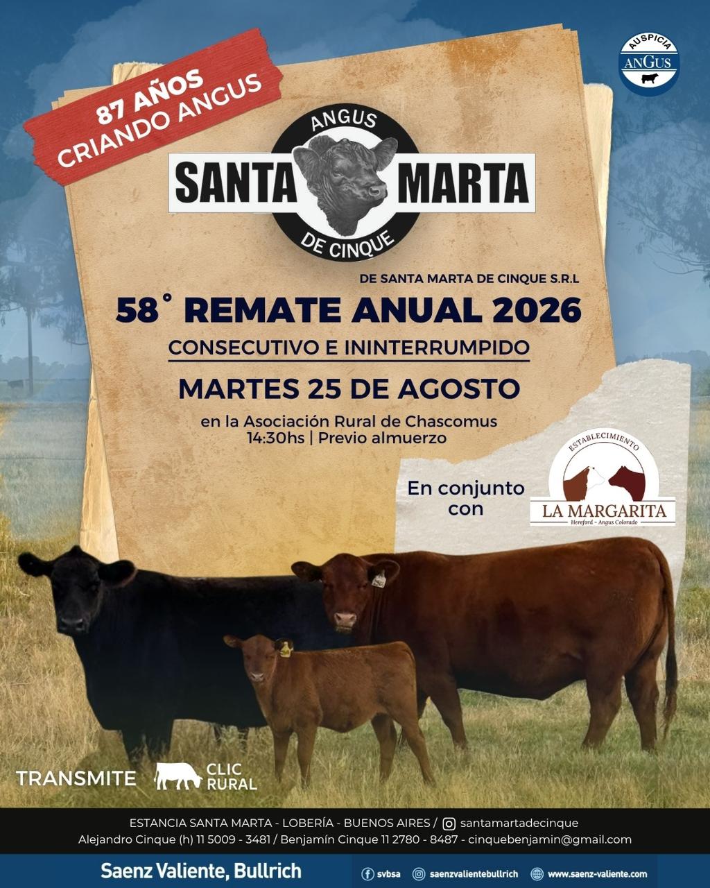 Remate 58 Remate Anual de Santa Marta de Cinque