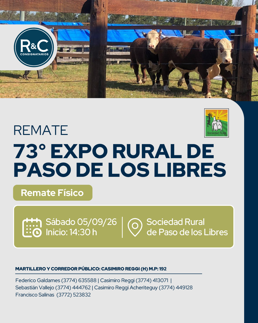 Afiche 73 Expo Rural de Paso de los libres