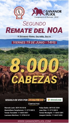 Remate Segundo Remate del Noa, Sociedad Rural Salteña