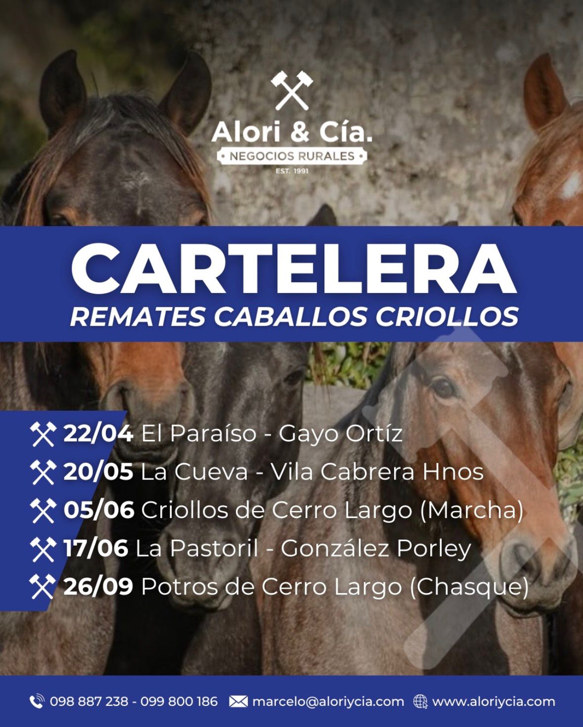 Afiche La Pastoril - González Porley