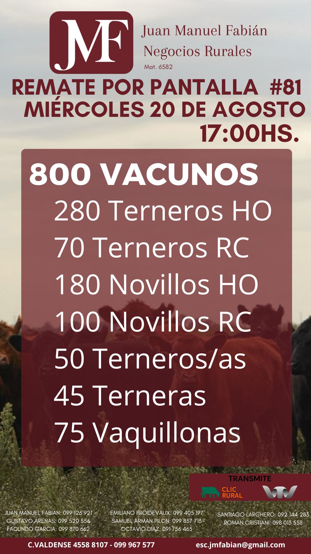 Afiche #81 Pantalla JMF