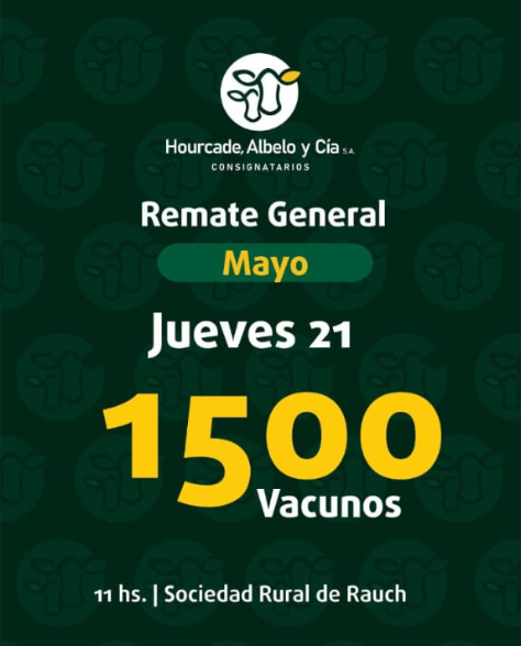 Remate general - Rauch