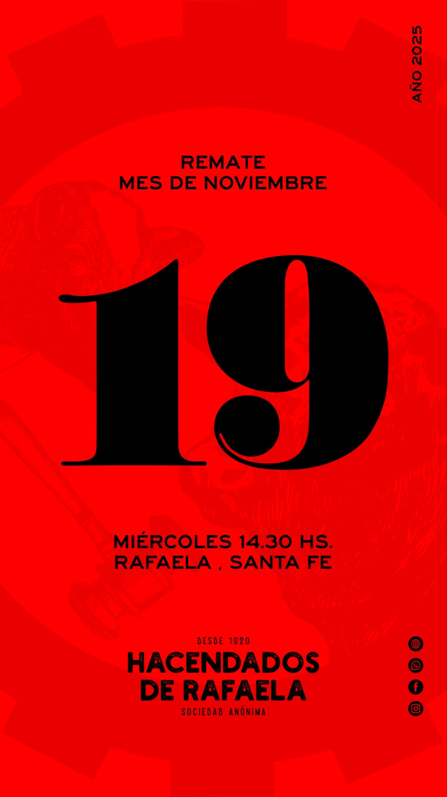 Remate 19 de Noviembre - Rafaela