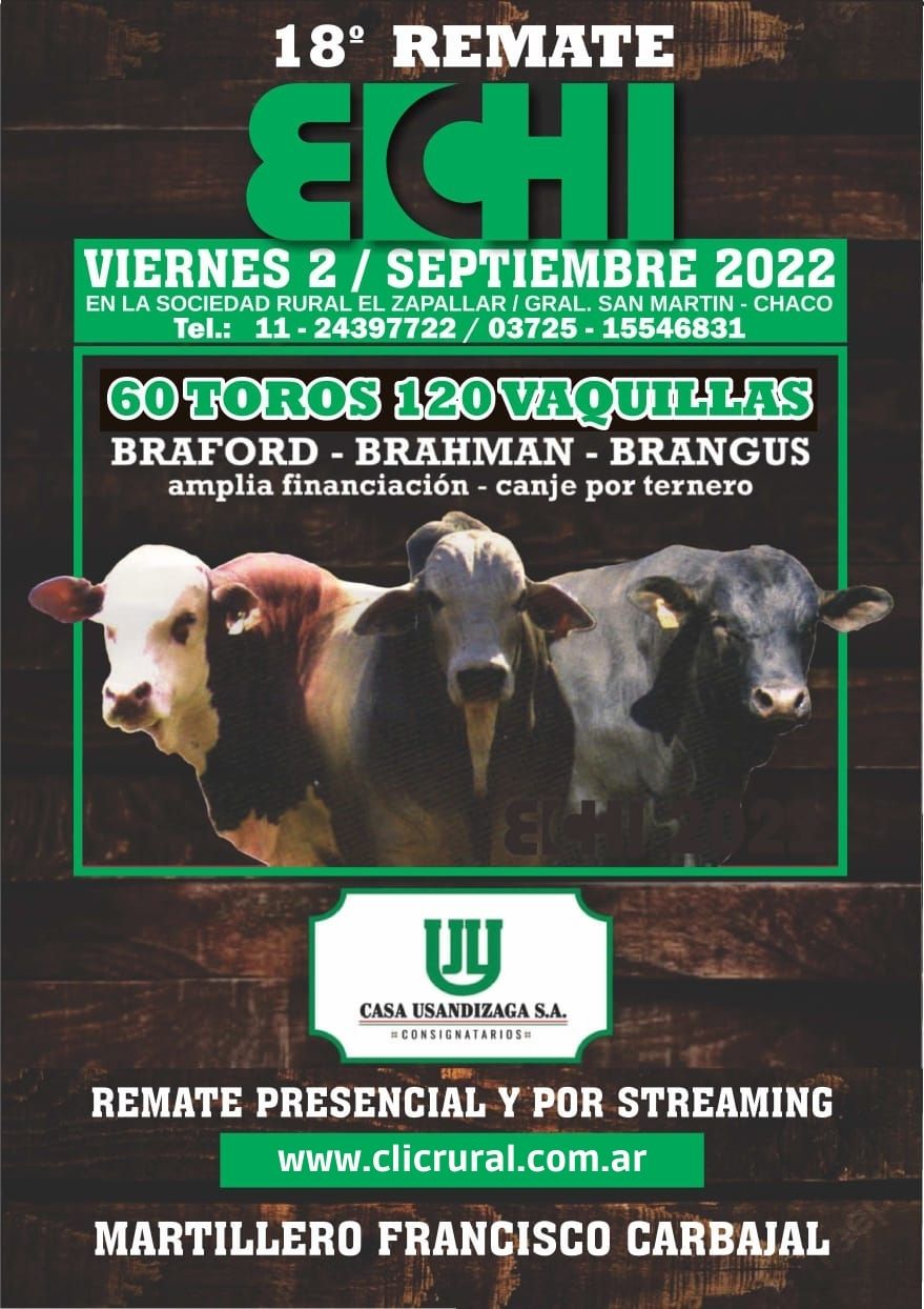 Afiche Establecimientos Chaqueños Integrados