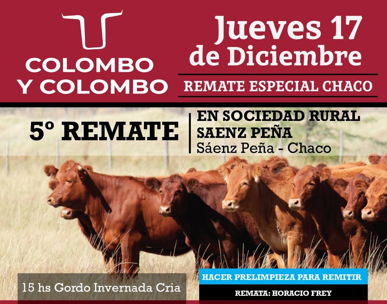 Afiche Sociedad Rural Sáenz Peña  - Chaco