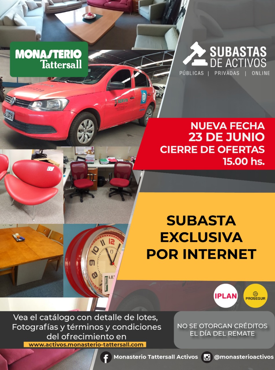 Afiche SUBASTA                 MULTIEMPRESA