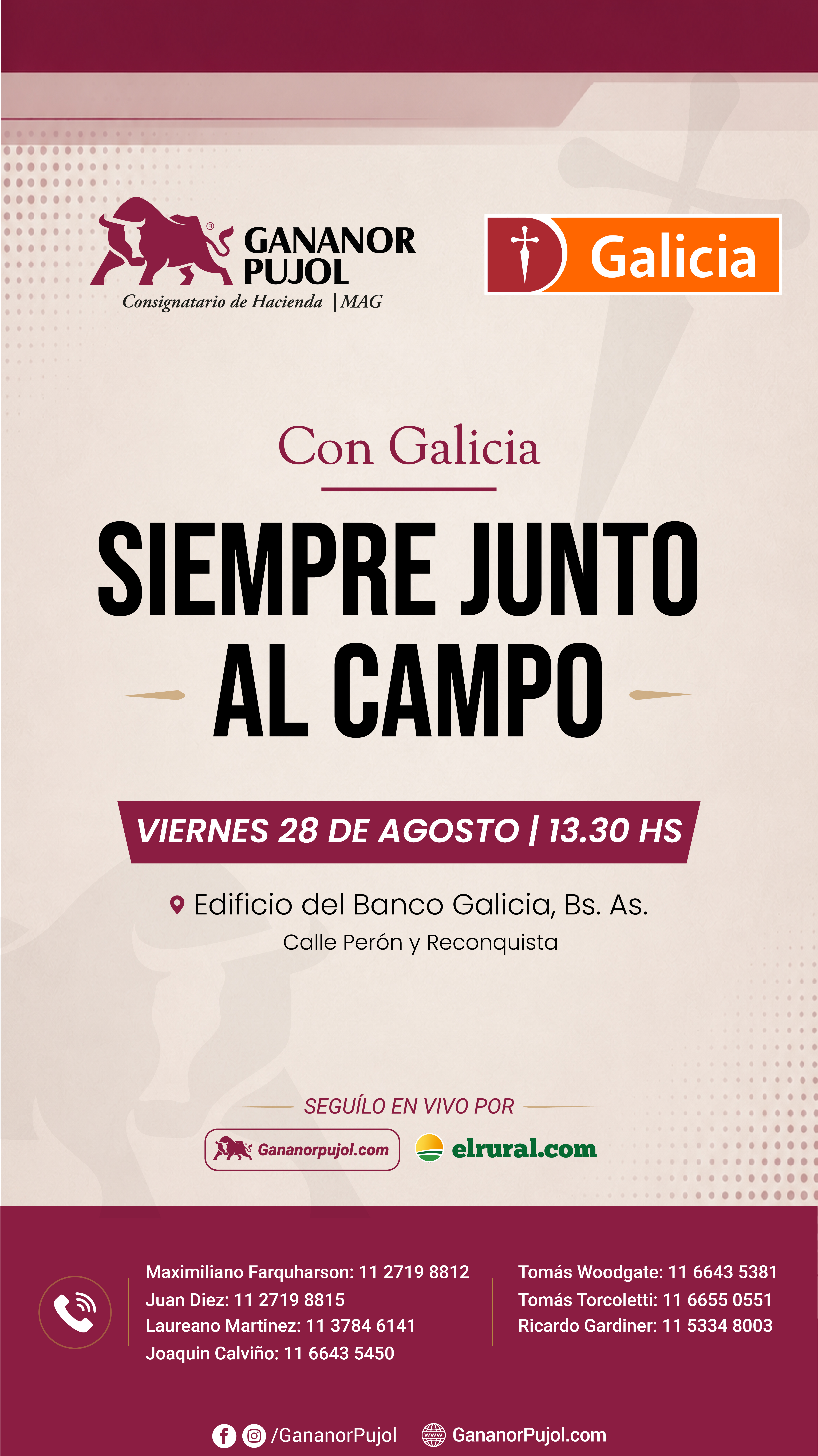 Remate Con Galicia SIEMPRE JUNTO AL CAMPO