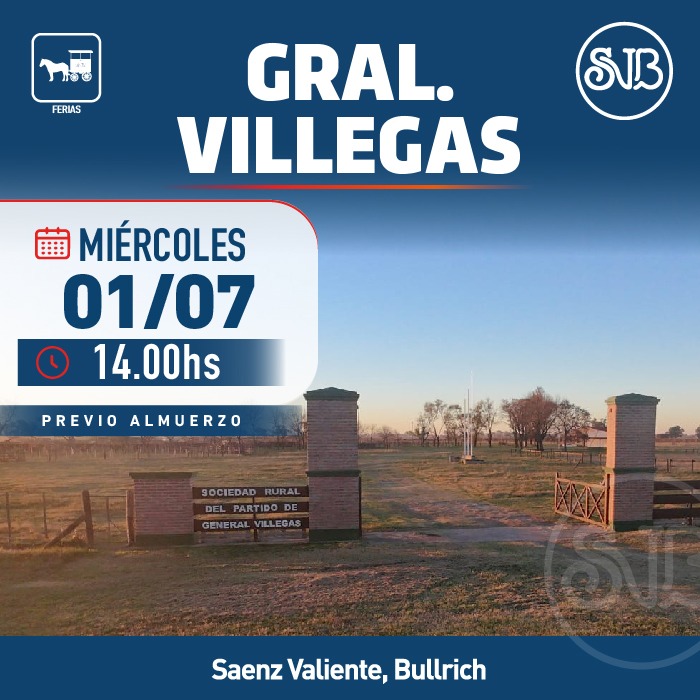 Feria en Gral. Villegas
