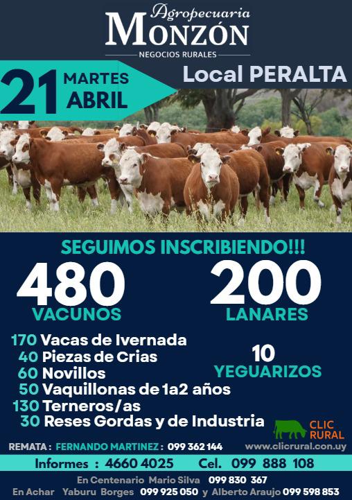 Feria Mensual - Agropecuaria Monzon