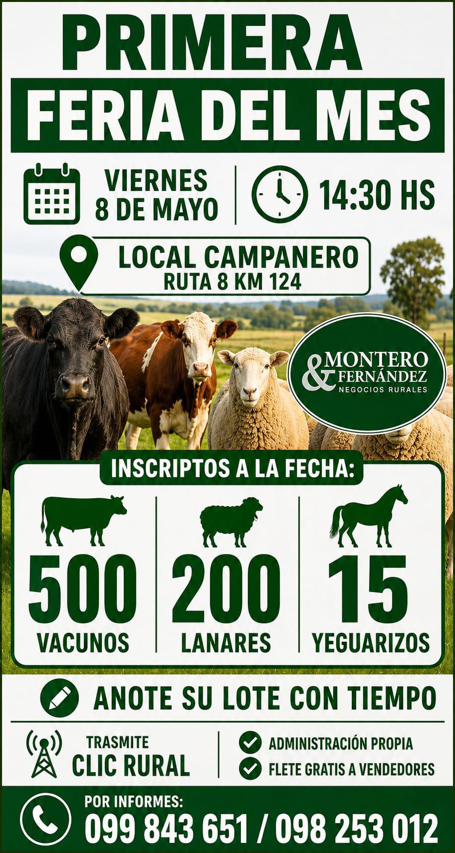 Remate Primera feria del mes - Montero Fernandez
