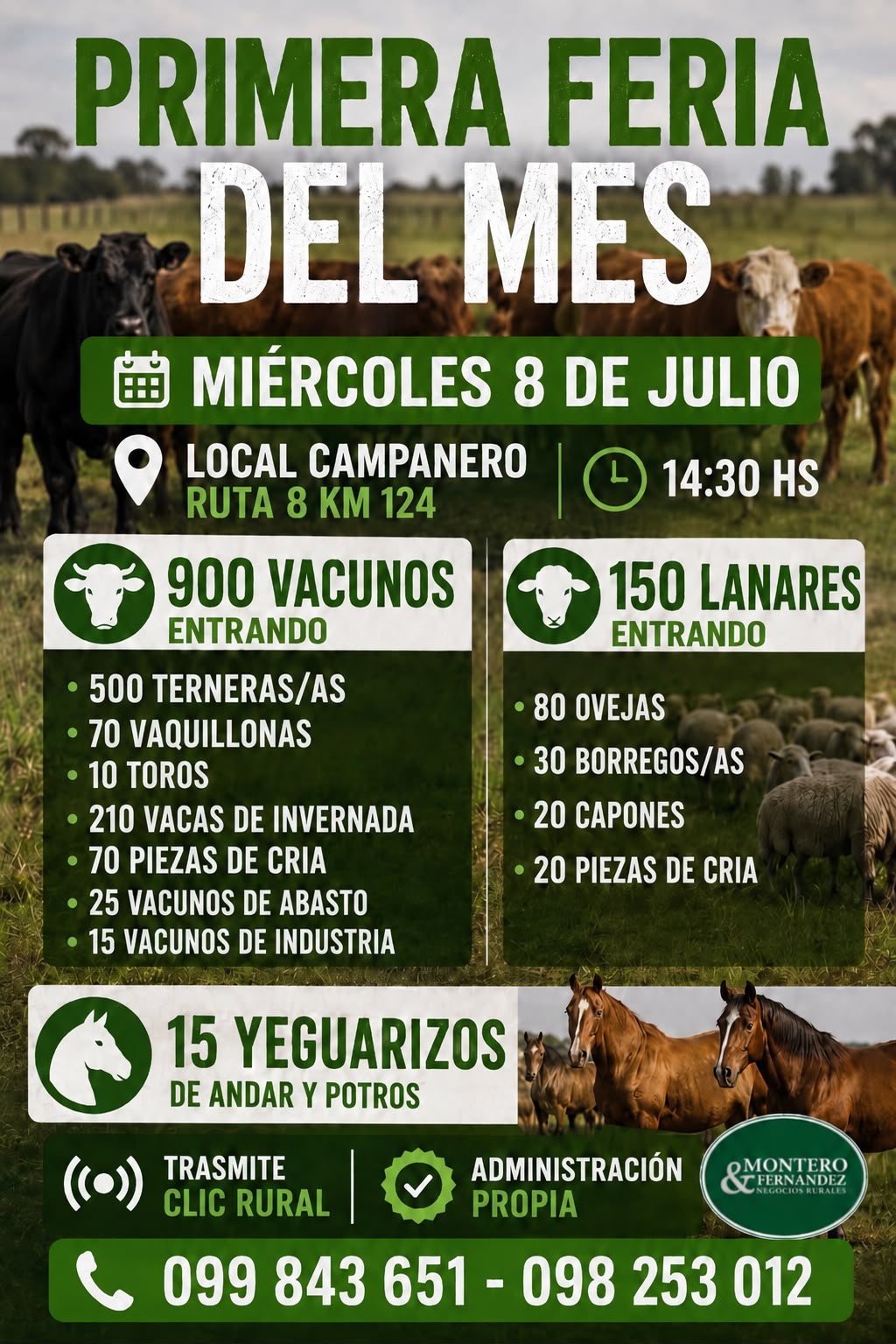 Remate Primera feria del mes