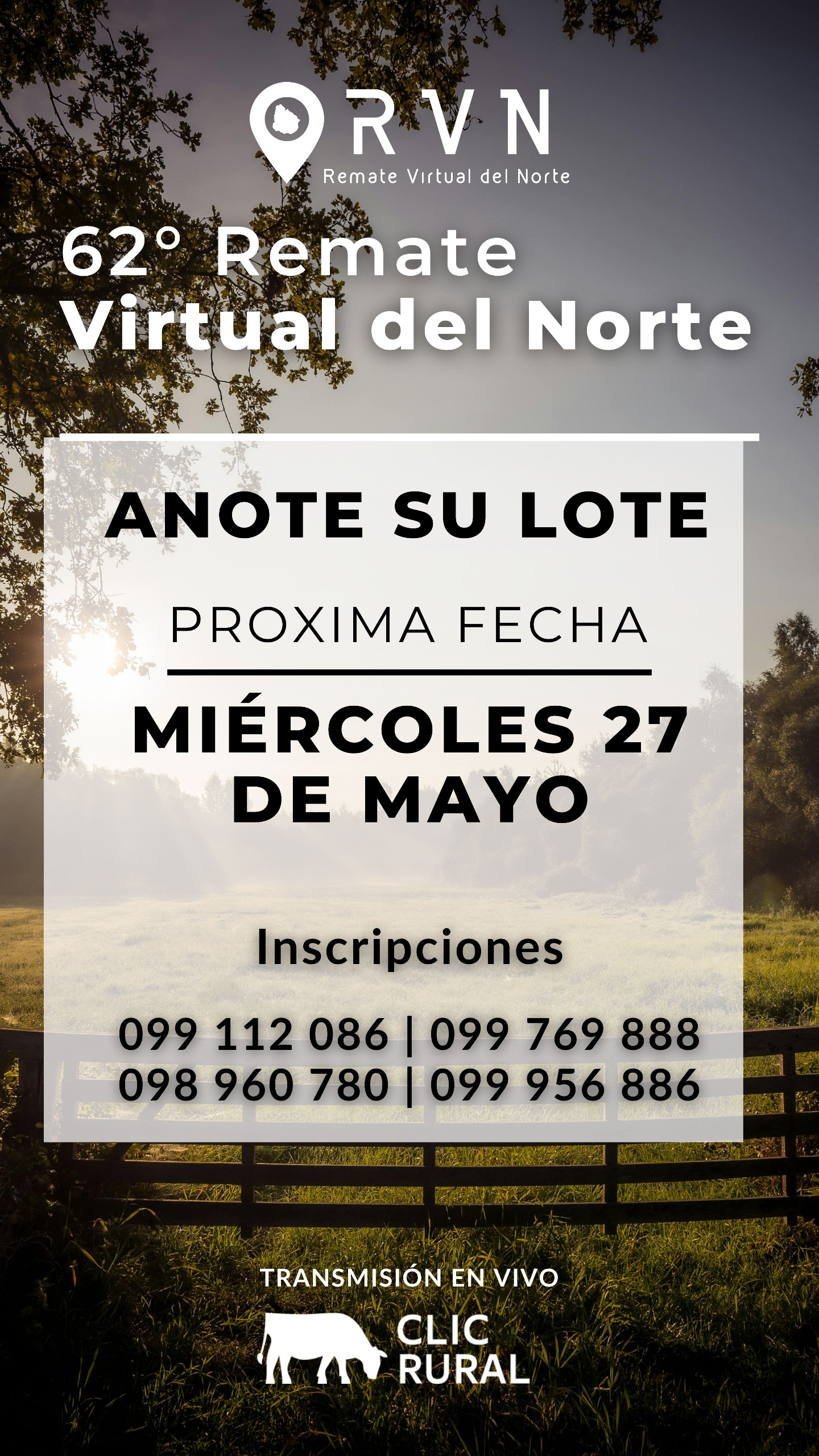 62º Remate Virtual del Norte