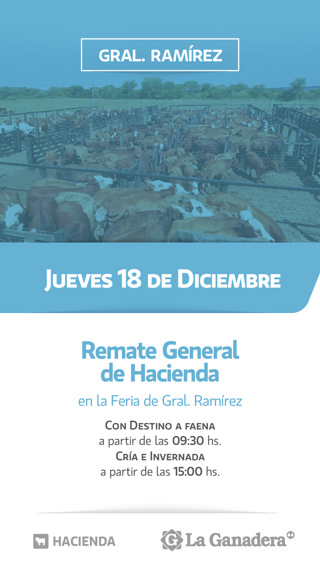 REMATE FERIA EN INSTALACIONES DE GRAL. RAMÍREZ