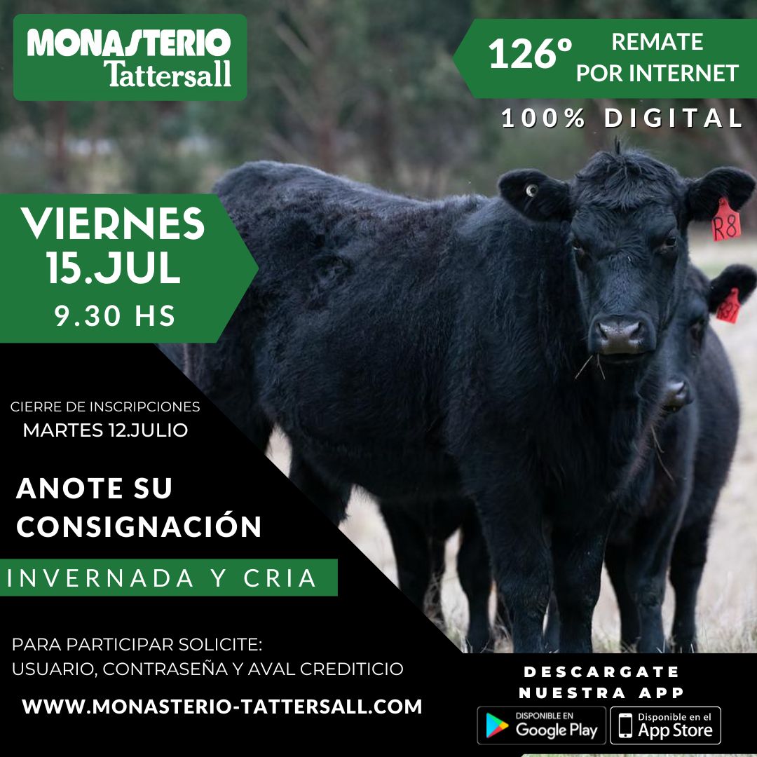 Afiche 126° Remate por Internet