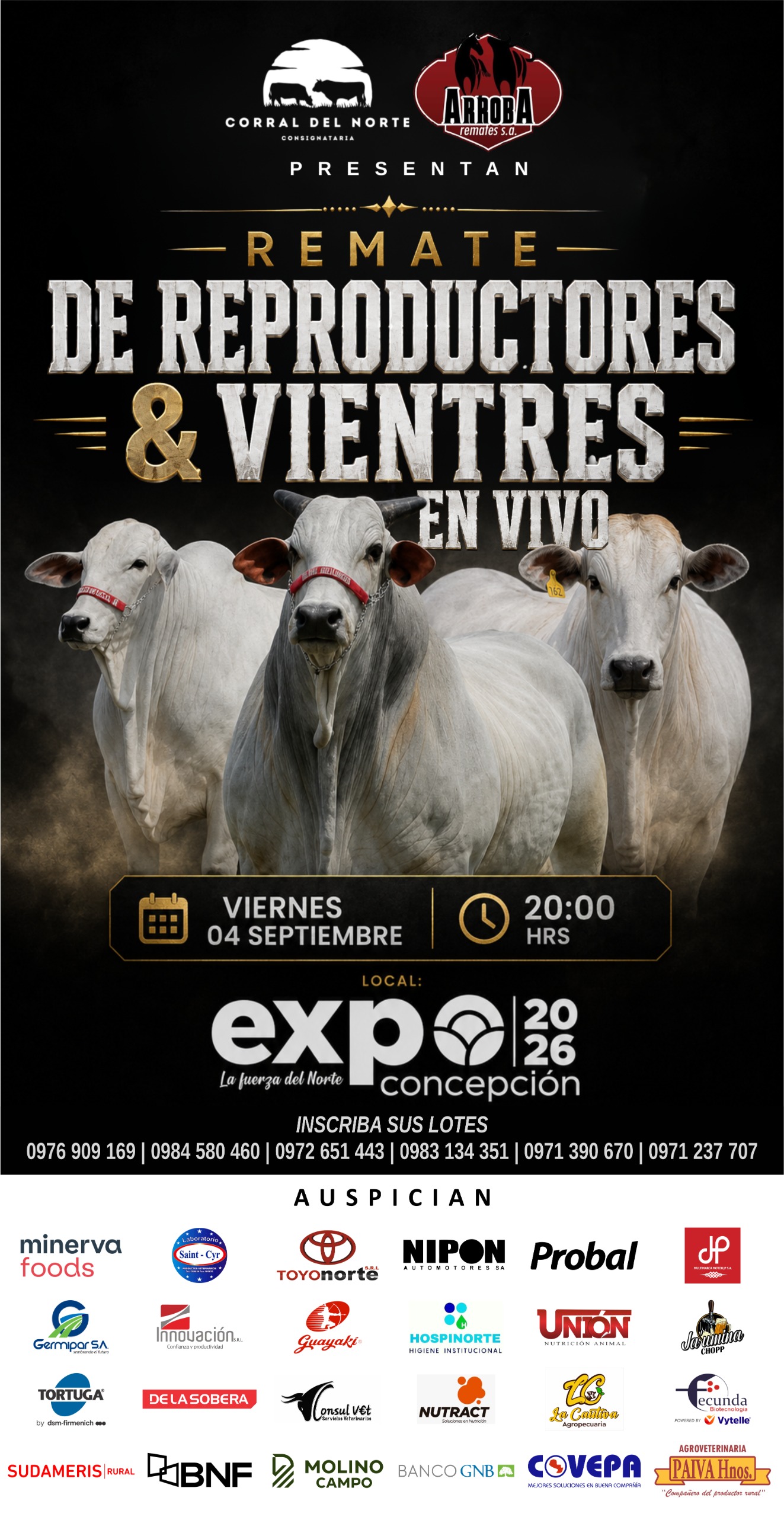 Remate de Reproductores & Vientres