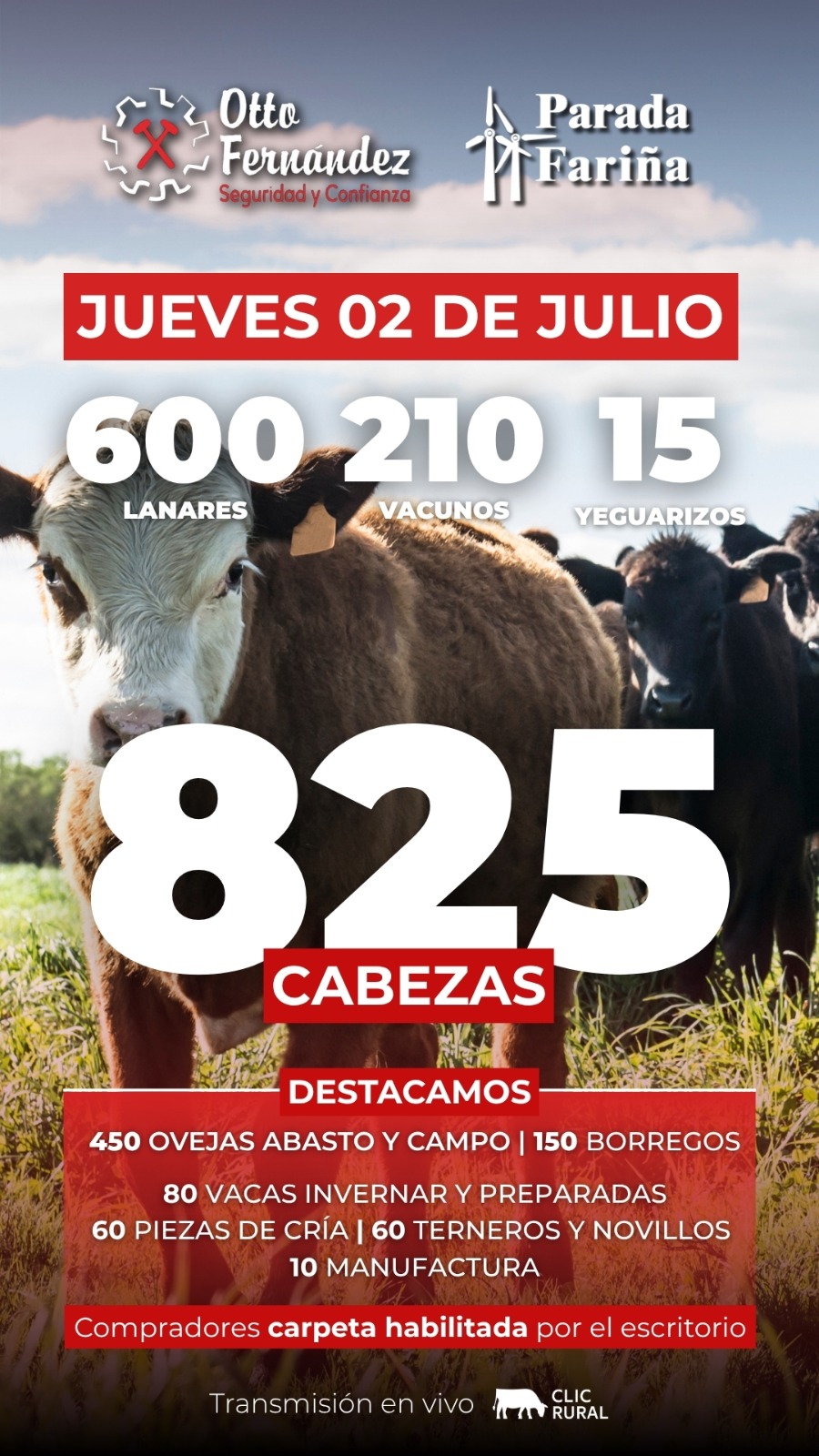 Feria Mensual - Parada Fariña
