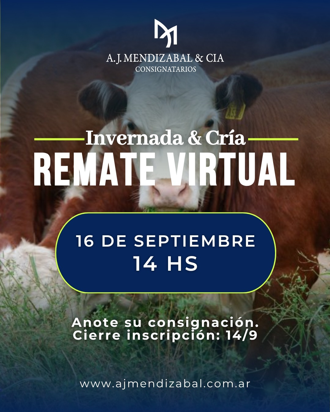 Afiche 56° Remate virtual