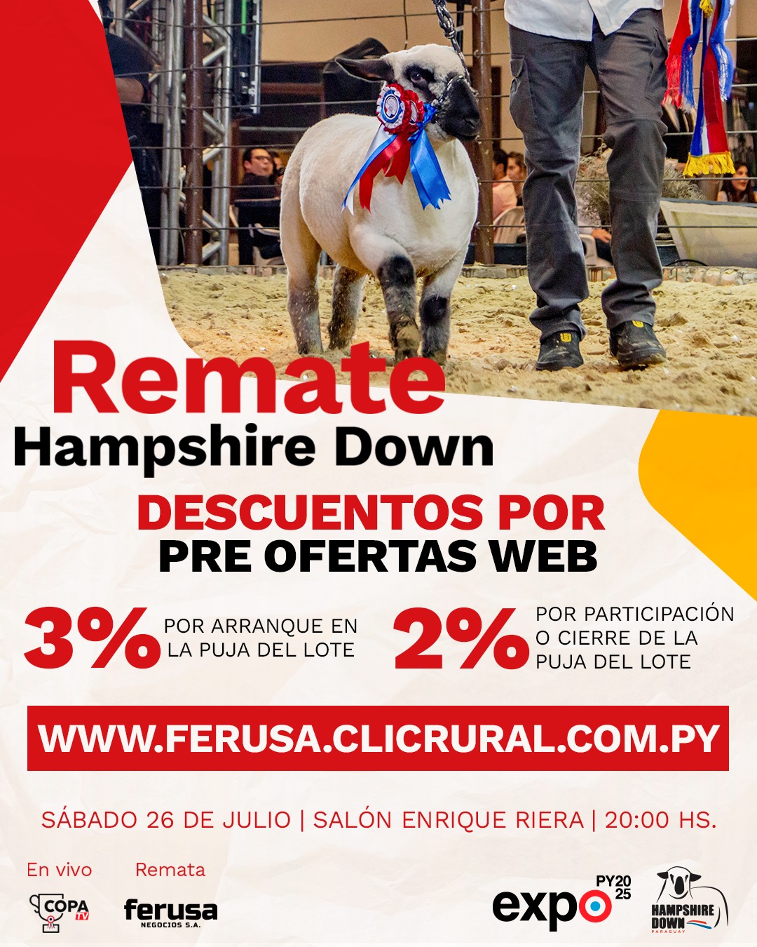Remate REMATE HAMPSHIRE DOWN-EXPO 2025