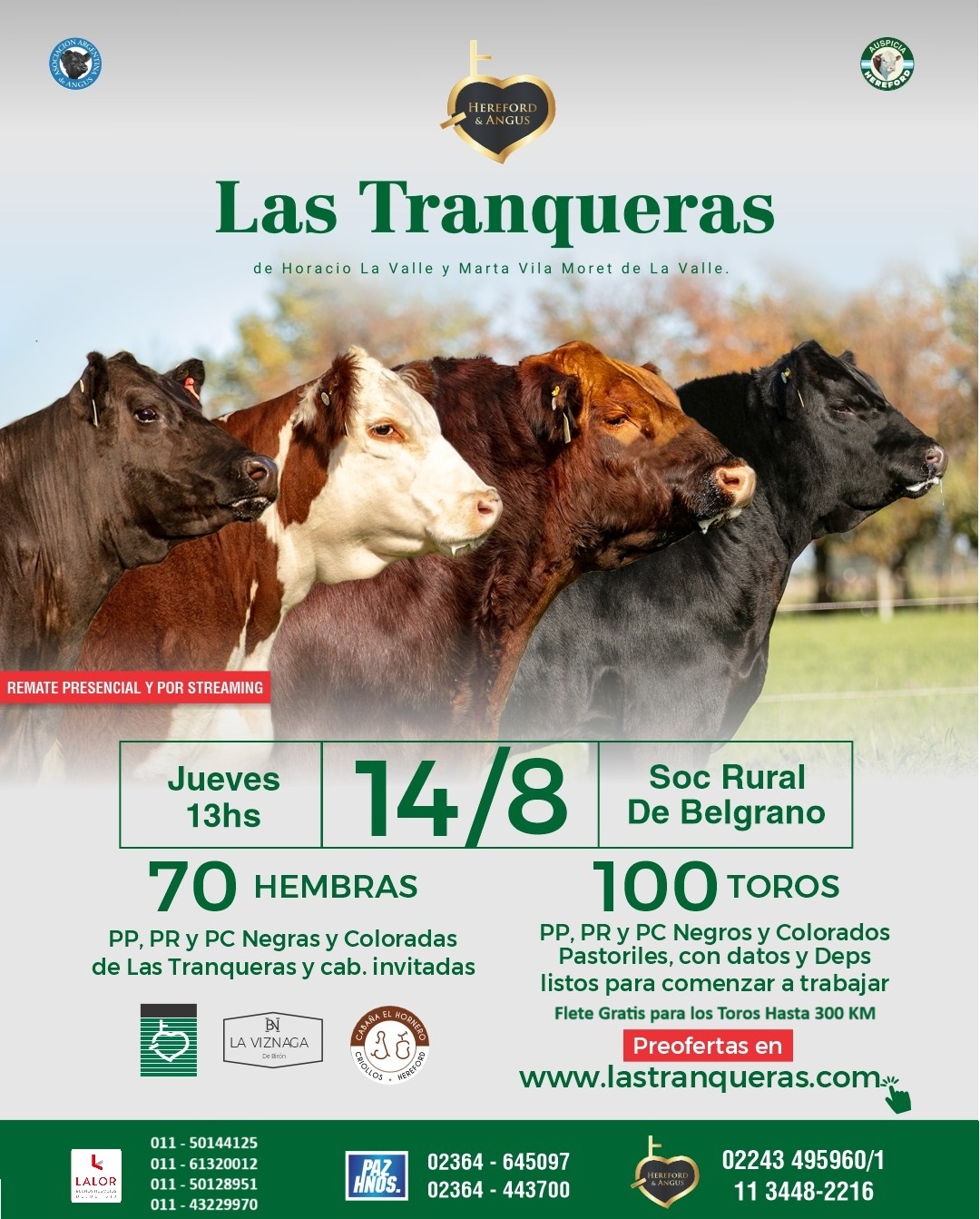 Cabaña Las Tranqueras de Horacio Lavalle y Marta Ávila Moret