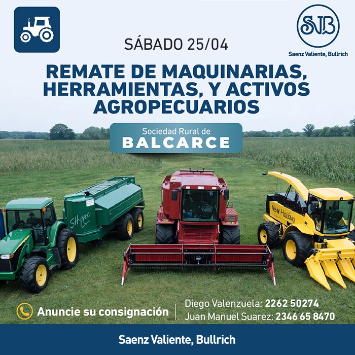 Remate de Maquinarias