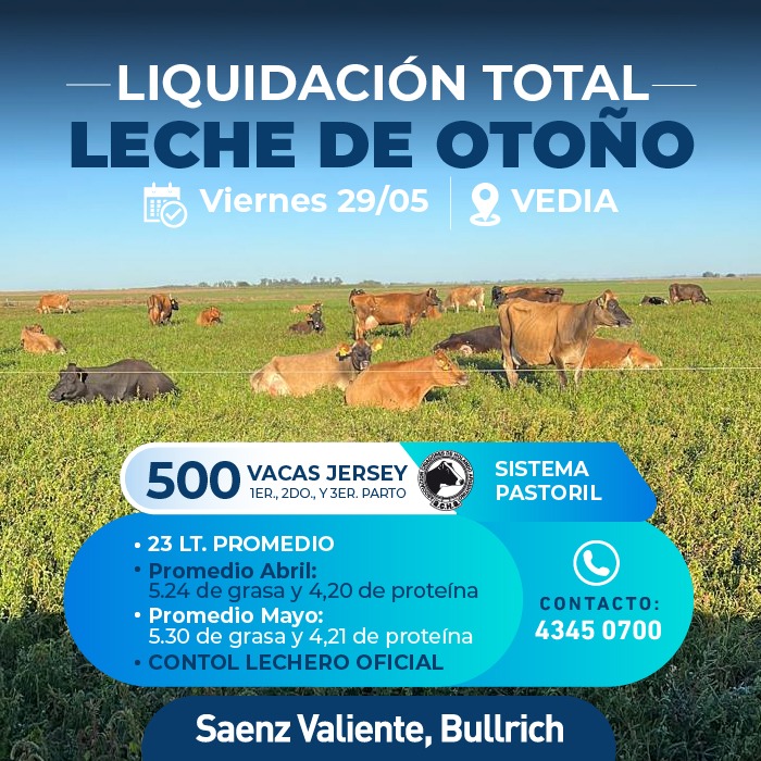 Liquidación Total Leche de Otoño