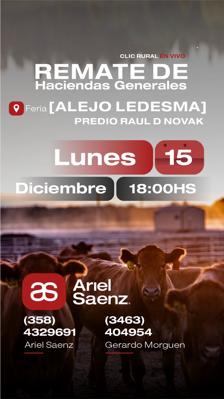 Remate 15 de Diciembre - Alejo Ledesma