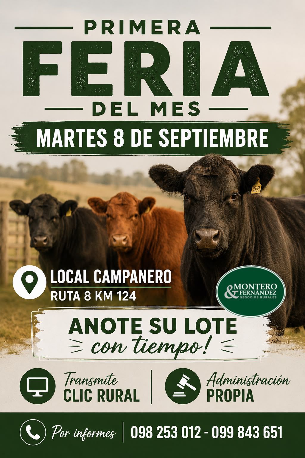 Afiche Primer feria del mes