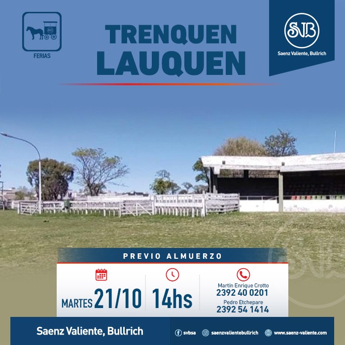 Feria en Trenque Lauquen