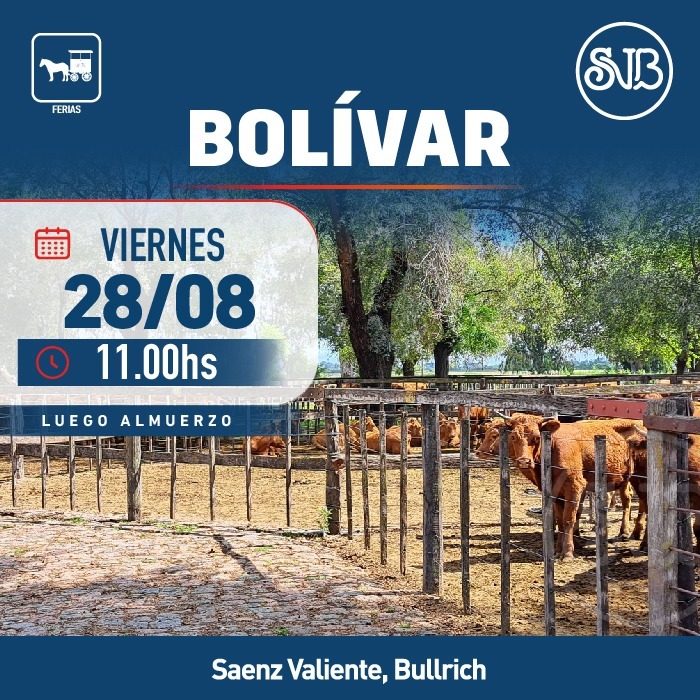 Remate Feria en Bolívar