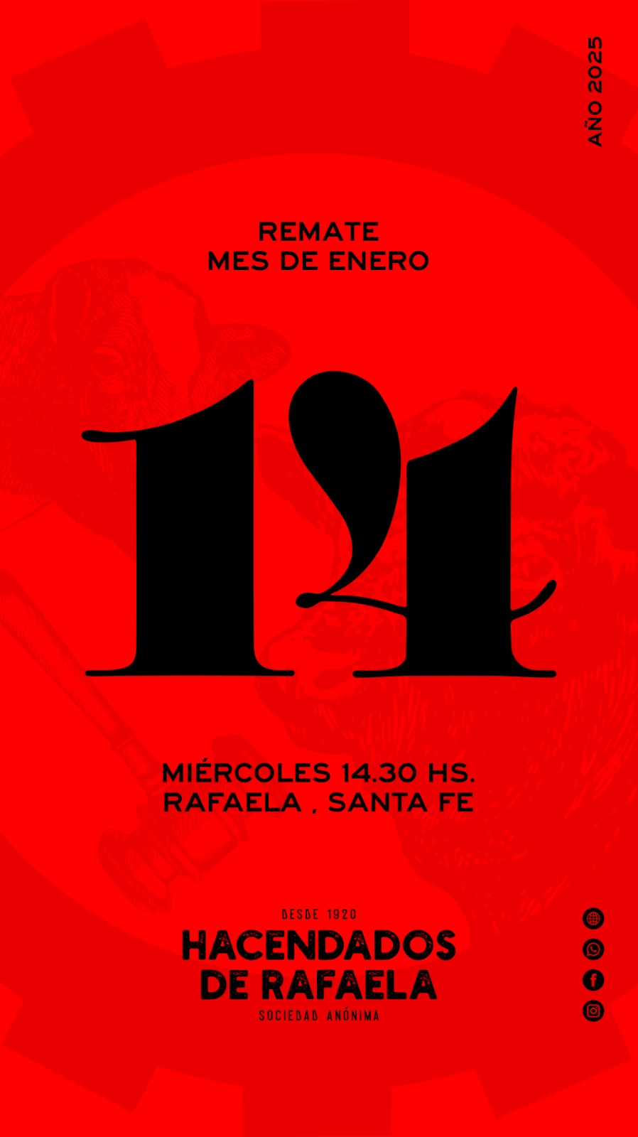 Remate 14 de Enero - Rafaela